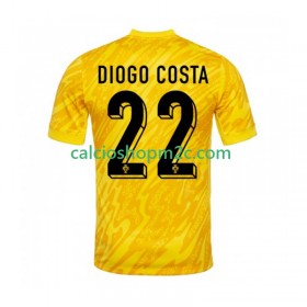 Portogallo Diogo Costa 22 Portiere Maglia Prima 2024 Manica Corta